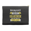 Nobody Is Perfect But If You Are A Grandmom You Are Pretty Damn Close Accessory Pouches