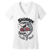 sharrk team Women's V-Neck T-Shirt