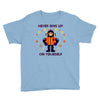 never give up Youth Tee