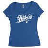 the darkness new Women's Triblend Scoop T-shirt