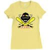 pinch hitter Ladies Fitted T-Shirt