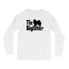 the dogfather american eskimo dog Long Sleeve Shirts