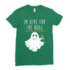 halloween booz Ladies Fitted T-Shirt