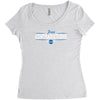 contradictions Women's Triblend Scoop T-shirt