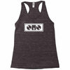 dj turntables club Racerback Tank