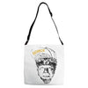 horror werewolf Adjustable Strap Totes