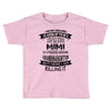 Super Cool Mimi Of A Freaking Awesome Granddaughter Toddler T-shirt