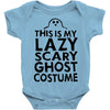 this is my lazy ghost costume 2 Baby Bodysuit