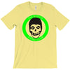 misfits fiend club green punk rock indie T-Shirt