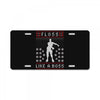 floss like a boss License Plate