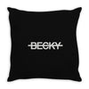 not becky Throw Pillow