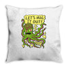 lets hug it out (2) Throw Pillow