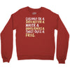 natural queens rock Crewneck Sweatshirt