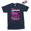 quens are born in january Exclusive T-shirt