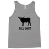 bull shirt funny small humor crude awesome beer tee cool geek nerd hum Tank Top