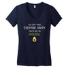 You Cant Make Everyone Happy You Are Not An Avocado Women's V-Neck T-Shirt