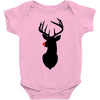 deer skull christmas Baby Bodysuit