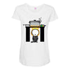 part time job   kitchen Maternity Scoop Neck T-shirt