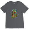 mega turtles V-Neck Tee
