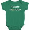 happy monday Baby Bodysuit