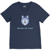 alpha wolf V-Neck Tee