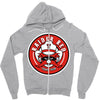 raider red Zipper Hoodie