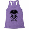 skull with beard Racerback Tank