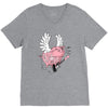 hell yeah piggy V-Neck Tee