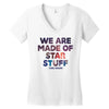 We Are Made Of Star Stuff Women's V-Neck T-Shirt