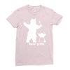 bear grills bbq funny Ladies Fitted T-Shirt
