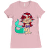 little ugly mermaid Ladies Fitted T-Shirt