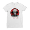 red sun uzumak Ladies Fitted T-Shirt