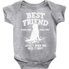 Best Friend Golden Baby Bodysuit