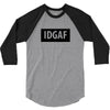 idgaf Dua Lipa 3/4 Sleeve Shirt