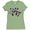 power war boys Ladies Fitted T-Shirt