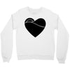black heart Crewneck Sweatshirt