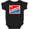 bazooka joe bubble gum logo ideal birthday present or gift Baby Bodysuit