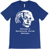 without a moustache einstein proud hirsute mustachioed grooming T-Shirt