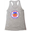 vote for pizza president democrat Racerback Tank