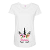 Unicorn Maternity Scoop Neck T-shirt