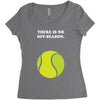 There is No Off-Season Women's Triblend Scoop T-shirt