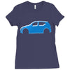 model 7 Ladies Fitted T-Shirt
