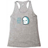 boo sheet Racerback Tank