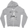 ich laufe Zipper Hoodie