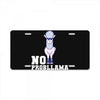 no probllama License Plate