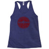 never falling confucius Racerback Tank