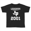 legends are born in 2001 hoodie 9 Toddler T-shirt