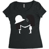 cewecowo Women's Triblend Scoop T-shirt