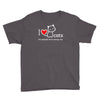 i love cats it's people who annoy me Youth Tee