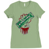 zombies soylent green Ladies Fitted T-Shirt